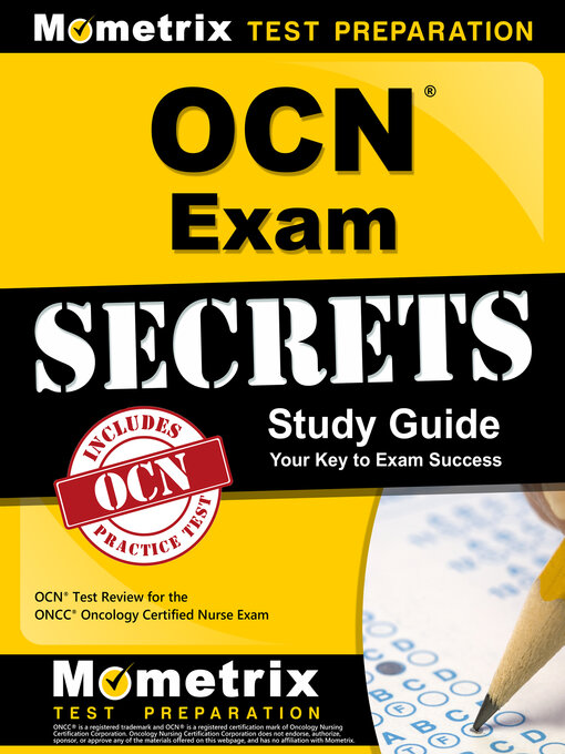 Title details for OCN Exam Secrets Study Guide by OCN Exam Secrets Test Prep Team - Wait list
